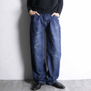 1990's "Phat Farm" back embroidery wide denim