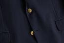 “Lauren Ralph Lauren” navy wool blazer