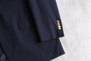 “Lauren Ralph Lauren” navy wool blazer