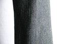 melange gray wide straight trousers
