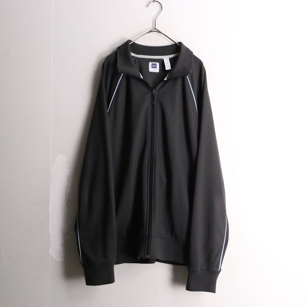 00’s “GAP” dark gray zip-up track jacket