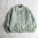 light green zip blouson（type ma-1）