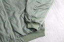 light green zip blouson（type ma-1）