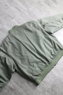 light green zip blouson（type ma-1）