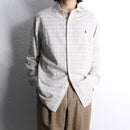 “POLO RALPH LAUREN” windowpane check shirt