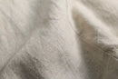beige linen double breasted jacket