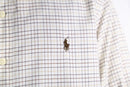 “POLO RALPH LAUREN” windowpane check shirt