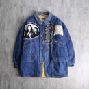 "Re:make" denim work design jacket