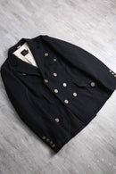 double-breasted cross button jacket