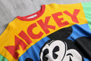 mickey mouse print mulch color sweat