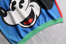 mickey mouse print mulch color sweat