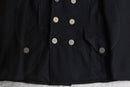 double-breasted cross button jacket