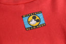 mickey mouse print mulch color sweat