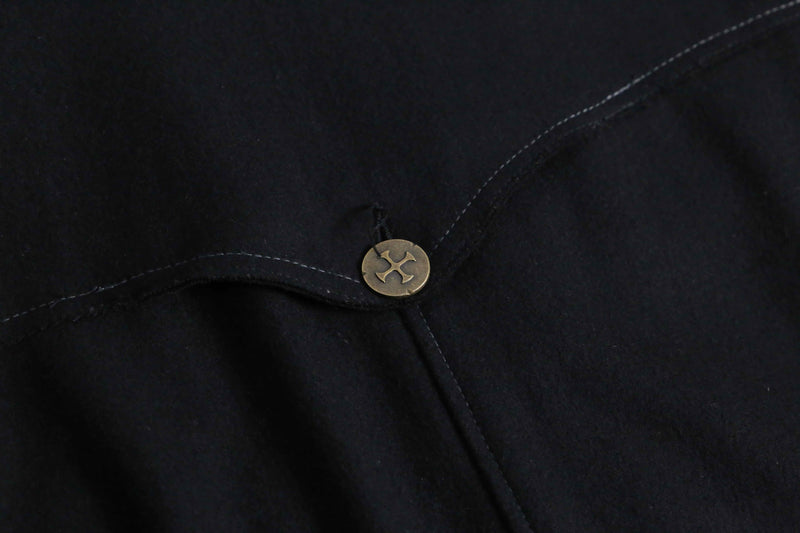 double-breasted cross button jacket