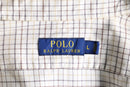 “POLO RALPH LAUREN” windowpane check shirt