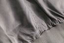 faded greige short bomber jacket