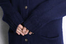 “Ralph Lauren” shawl collar knit cardigan