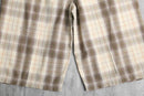 90-00's "SOUTH POLE" brown check shorts