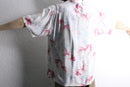 金魚 total pattern H/S rayon shirt
