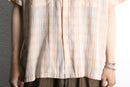 70's "Mac Phergus" pastel plaid shirt