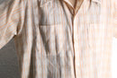70's "Mac Phergus" pastel plaid shirt