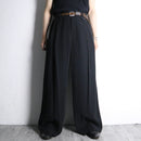 rayon poly twill 2tuck over slacks