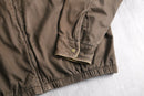 “ORVIS” fade brown cotton harrington jacket