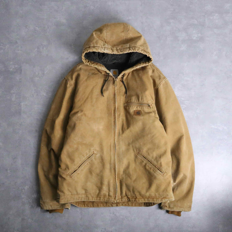 "Carhartt" boa lining duck cotton active jacket