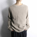 "GAP" ruglan sleeve beige ribbing knit pullover