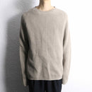 "GAP" ruglan sleeve beige ribbing knit pullover
