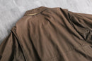 “ORVIS” fade brown cotton harrington jacket