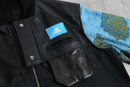 Re:make leather × knit docking jacket