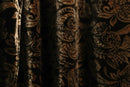 blond paisley pattern velour shirt