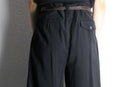 rayon poly twill 2tuck over slacks