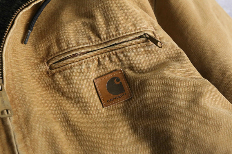 "Carhartt" boa lining duck cotton active jacket