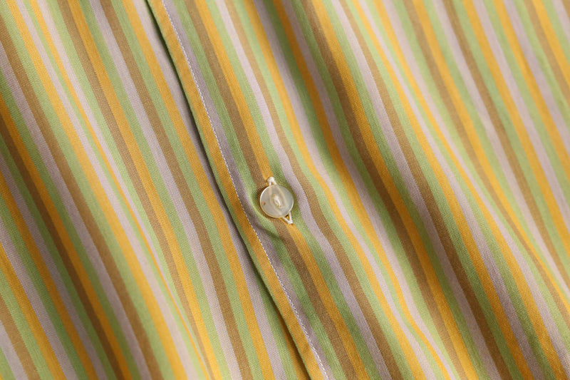 70’s stripe pattern dress shirt