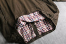 “ORVIS” fade brown cotton harrington jacket
