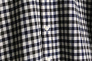 “Aquascutum” monotone club check cotton shirt