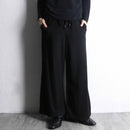 black drawcord wide easy pants