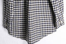 “Aquascutum” monotone club check cotton shirt