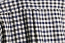 “Aquascutum” monotone club check cotton shirt