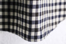 “Aquascutum” monotone club check cotton shirt