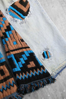 "Re:make" rug docking buggy flare denim