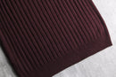 “adidas” bordeaux v-neck knit vest