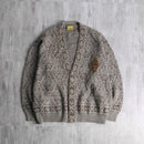 “IL GRANCHIO”geometric pattern cardigan