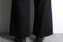 black drawcord wide easy pants