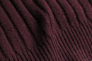 “adidas” bordeaux v-neck knit vest