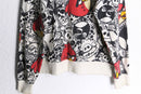 ”ANGLY BIRDS” total character print zip parka