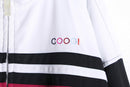 “COOGI” loose fit multi color border track jacket