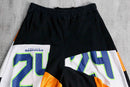 "Re:make" game fabric docking half pants